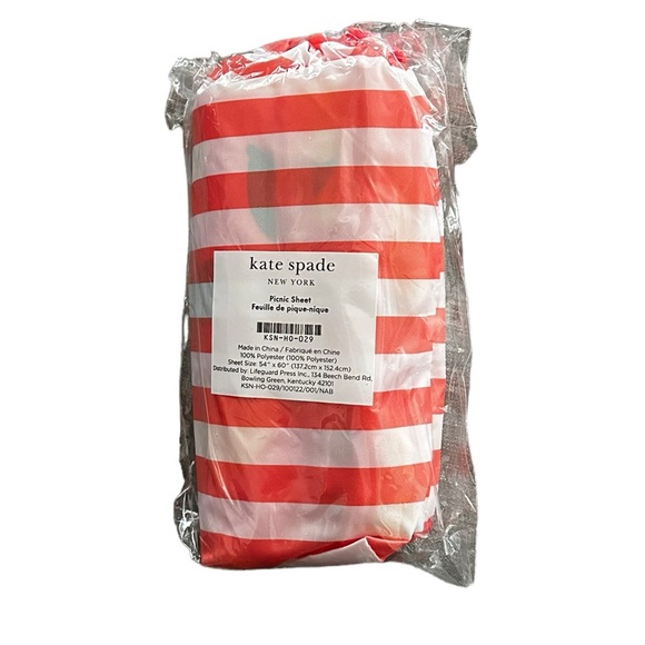 NWT KATE SPADE NEW YORK Picnic Blanket - Picture 4 of 4